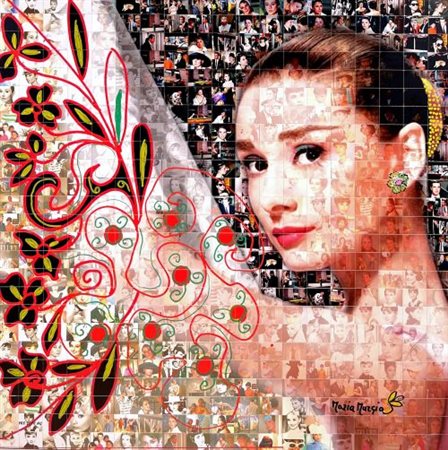 Maria Murgia "Omaggio a Audrey Hepburn" 2019