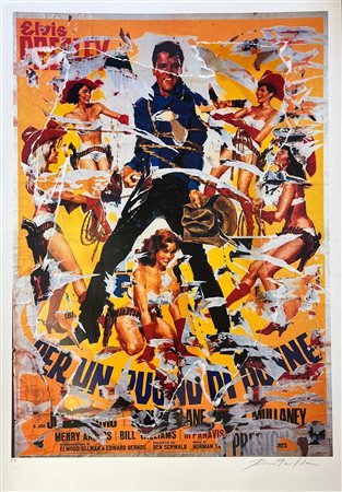 Mimmo Rotella “Per un pugno di donne”