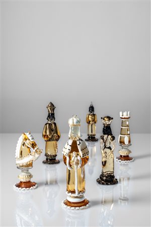 Pauly &.C - C.V.M. - Raro set di scacchi, 1930 circa