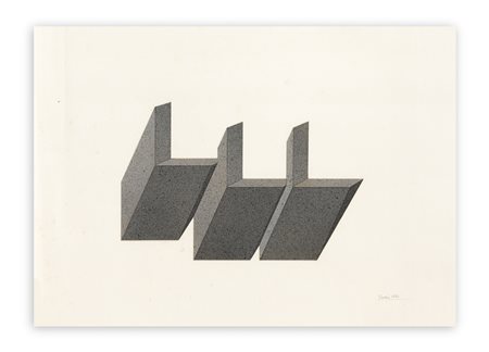 GIUSEPPE UNCINI (1929-2008) - Senza Titolo, 1974