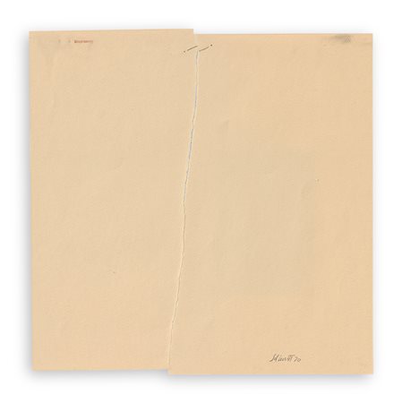 SOL LEWITT (1928-2007) - The breaked paper, 1970