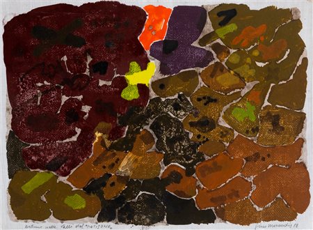 GINO MORANDIS (1915-1995) - Autunno nelle Valli del Natisone, 1988