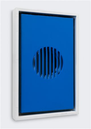 VANNA NICOLOTTI (1929) - Tripla struttura azzurra, 1970