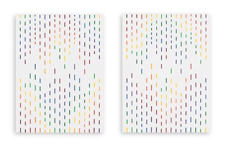 PAOLO MINOLI (1942-2004) - Arpeggio quarto dal giallo al rosso e dal viola, 1999
