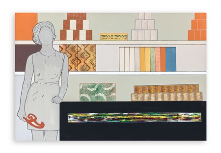 RENATO MAMBOR (1936-2014) - Belle arti. Signora Carla, 2006