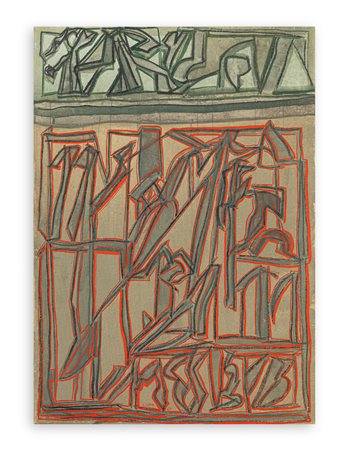 RICCARDO LICATA (1929-2014) - Contemplazione RVZ, 1969