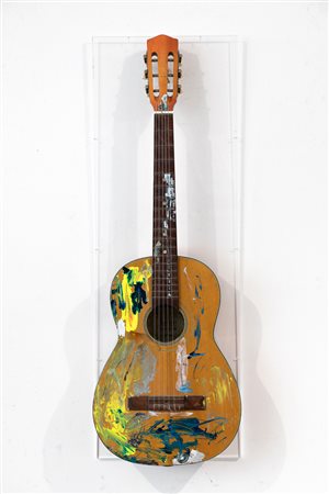 GIUSEPPE CHIARI (1926-2007) - Chitarra pittorica, 2000