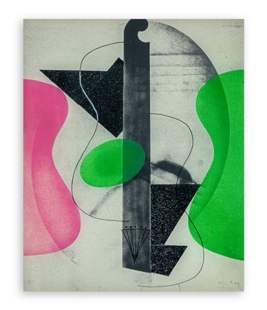 MAN RAY (1890-1976) - Aerographe, 1970