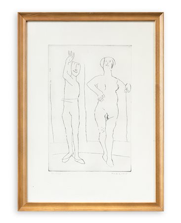 MARINO MARINI (1901-1980) - La ribalta, 1964