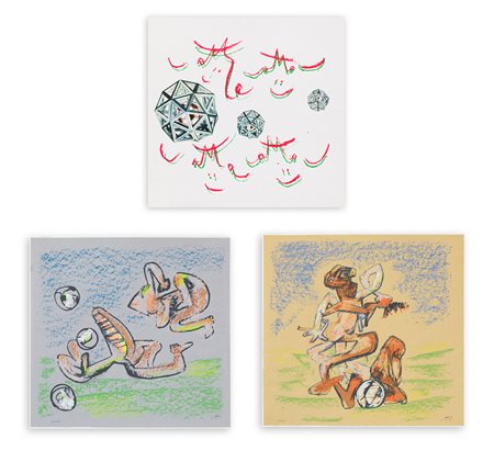 ROBERTO SEBASTIAN MATTA (1911-2002) - Musik-foot, 1990