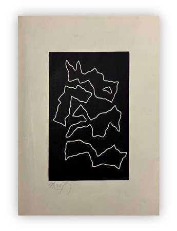 JEAN ARP (1886-1966) - La lune en rodage I, 1960
