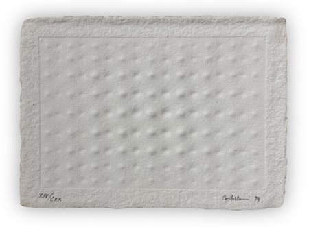 ENRICO CASTELLANI (1930-2017) - Senza Titolo, 1978-1979