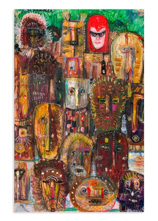 ANTONIO POSSENTI (1933-2016) - Nascondiglio dell'uomo mascherato, 2007