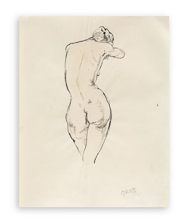 GEORGE GROSZ (1893-1959) - Nude, 1915