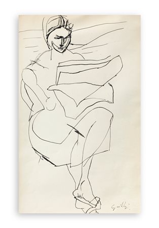 RENATO GUTTUSO (1911-1987) - Senza Titolo