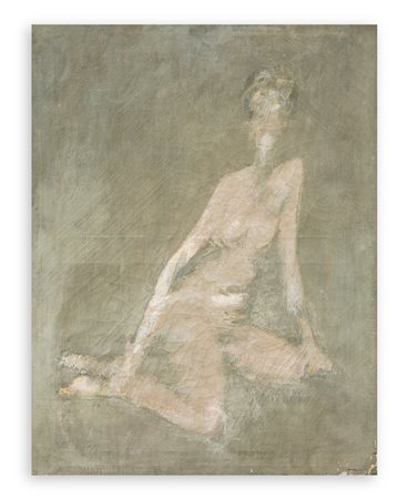 GIUSEPPE AJMONE (1923-2005) - Nudo rosa grigio, 1962