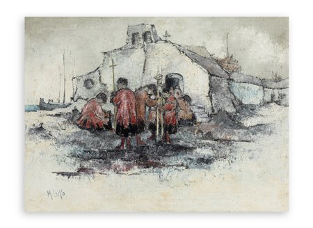 MARIO LUPO (1926-1992) - Senza Titolo