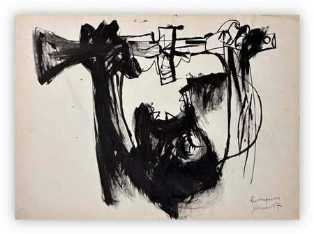 BEPI ROMAGNONI (1930-1964) - Senza Titolo, 1957