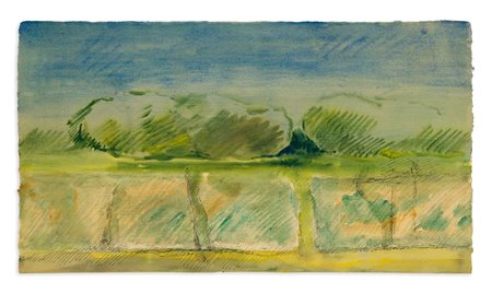 PIER LUIGI LAVAGNINO (1933-1999) - Senza Titolo (Alberi), 1971