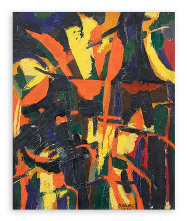 LUIGI MONTANARINI (1906-1998) - Fiori natalizi, 1960/1969