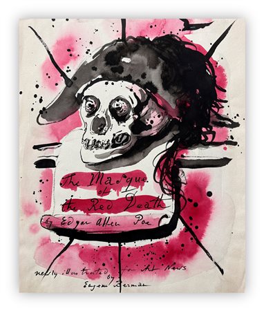 EUGÈNE BERMAN (1899-1972) - The Masque of the Red Death by Edgar Allan Poe