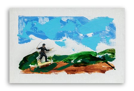 MARIO SCHIFANO (1934-1998) - Senza Titolo, 1994