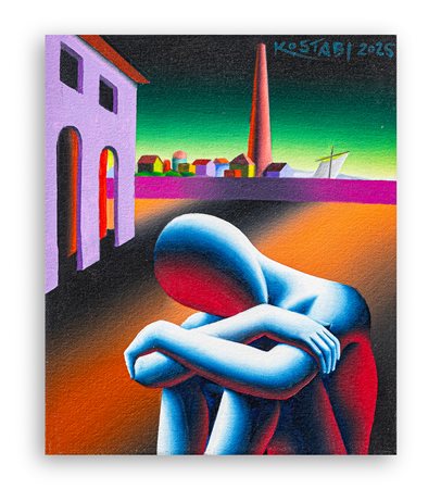 MARK KOSTABI (1960) - Metaphysical introspection, 2025