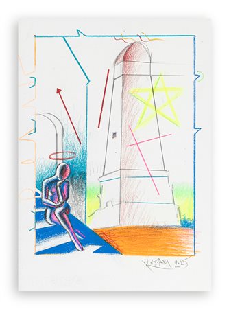 MARK KOSTABI (1960)  - Reverie of the infinite, 2025