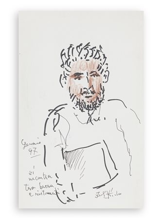 IBRAHIM KODRA (1918-2006) - Senza Titolo