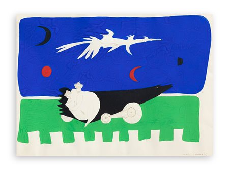 MALEK PANSERA (1940-2008) - Senza Titolo, 1972