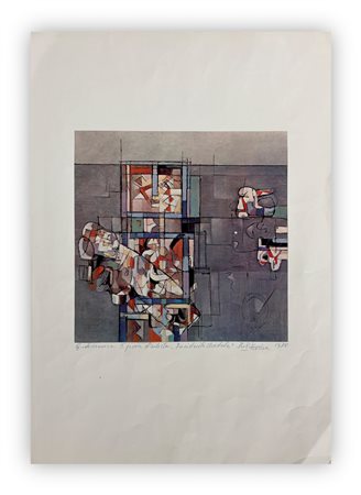 IBRAHIM KODRA (1918-2006) - Incidente stradale, 1970