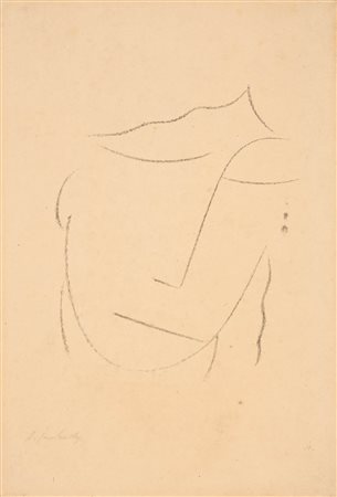 Alexej von Jawlensky (Torzok 1864 - Wiesbaden 1941) Kopf II, 1922;Litografia...