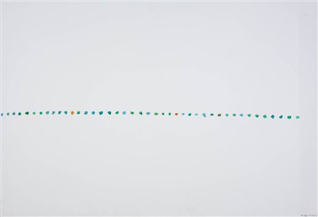 Mario Nigro (Pistoia 1917 - Livorno 1992) Senza titolo, 1986;Acquerello su...