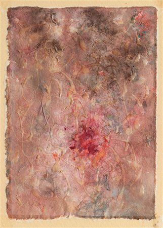 Mark Tobey (Centerville 1890 - Basel/Basilea 1976) Senza titolo, 1969;Tempera...