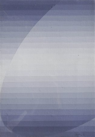 Luigi Senesi (Pergine Valsugana 1938 - Bologna 1978) Senza titolo;Olio su...