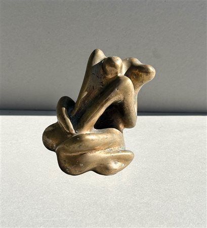 Claudio Trevi (1928 - 1987) Amanti, 1973;Bronzo, h. 11 cm Firma e data incisa...
