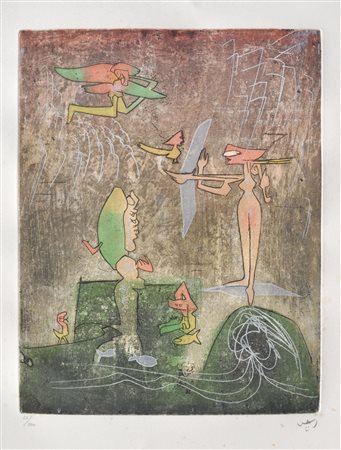 Roberto Sebastian Matta (Santiago del Cile Santiago de Chile 1911 -...