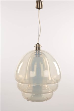 Carlo Nason Lampada a sospensione modello Medusa L134, Anni ‘60;Vetro...