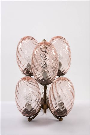 Manufaktur Murano/Manifattura Murano Lampada da tavolo, Anni ‘50/60;5...