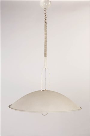 Ernesto Gismondi Lampada Macumba, Anni ‘70;Lamiera traforata, h. 88 cm,...