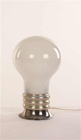 Italienische Manufaktur/Manifattura italiana Lampada da tavolo;Vetro lattimo,...