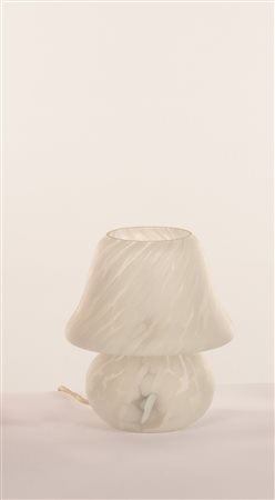 Hustadt Leuchten Lampada a fungo;Vetro opalino, h. 21 x 18 cm, etichetta...