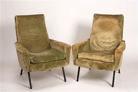 Italienische Manufaktur/Manifattura italiana Coppia poltrone, Anni...
