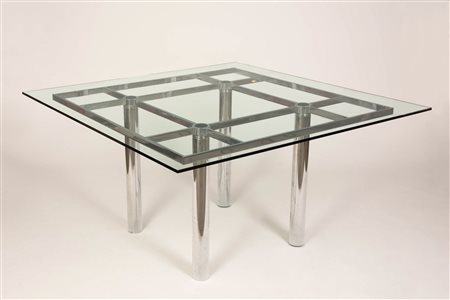 Afra e Tobia Scarpa Tavolo da pranzo Modello "André", anni ‘70;Struttura in...