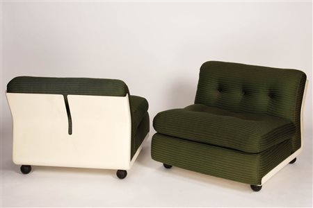 Mario Bellini Paar Sessel Modell Amanta Coppia poltrone modello...