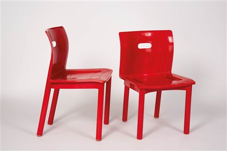Anna Castelli Ferrieri Sedia modello 4870, anni ‘80;Polipropilene color...