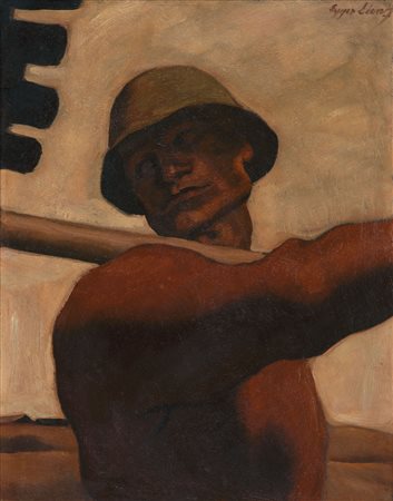 Albin Egger-Lienz (Stribach bei Lienz 1868 - St. Justina bei Bozen 1926...