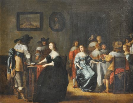 Anthonie Palamedes Nachfolger des 18. Jh./Seguace del Settecento Compagnia...