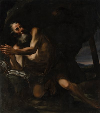 Neapolitanische Schule, Mitte 17. Jh./Scuola napoletana, metà XVII secolo San...