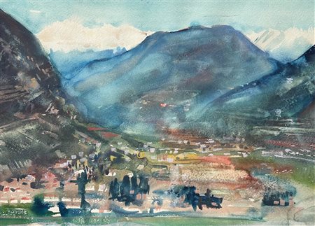 Sergius Pauser (Wien/Vienna 1896 - Klosterneuburg 1970) Bolzano,...